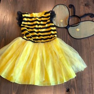 Bee costume.